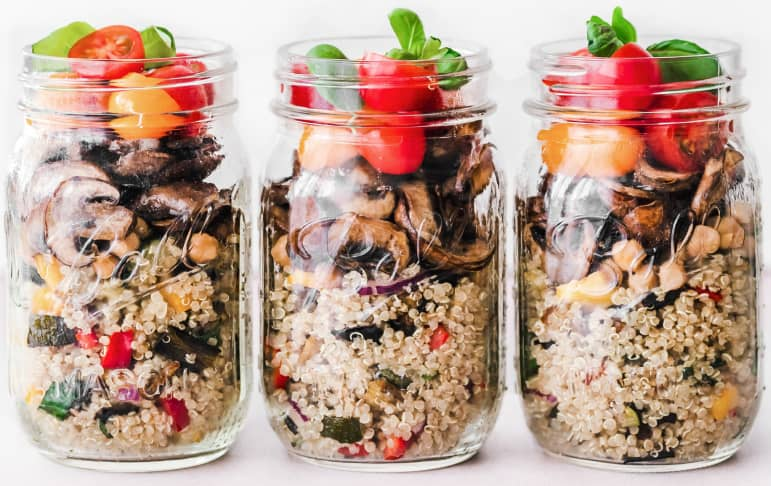 Greek yogurt bowl with berries and nuts